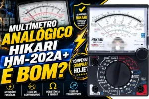 Multímetro Analógico Hikari HM-202A+ é bom? Compensa comprar hoje?