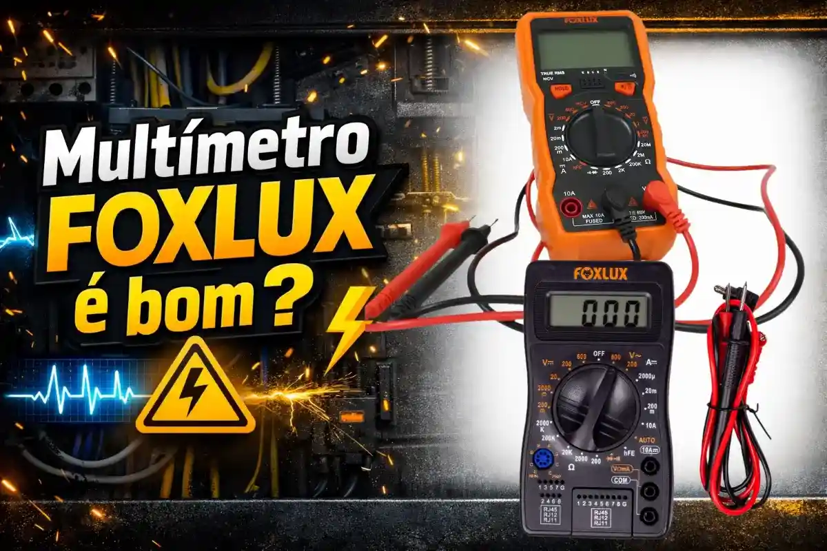 Multímetro Foxlux é bom? Vale a pena?