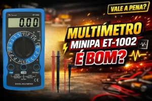 Multímetro Minipa ET-1002 é bom mesmo?