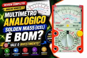 Multímetro Analógico Solden MA55 (ICEL) é Bom? Vale o Investimento?