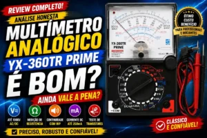 Multímetro Analógico YX-360TR Prime é bom? Ainda vale a pena?